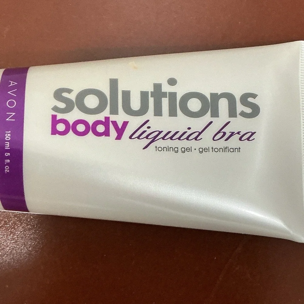 Avon‎ SOLUTIONS Body Liquid Bra Toning Gel 5 Fl Oz 2009  New Sealed
